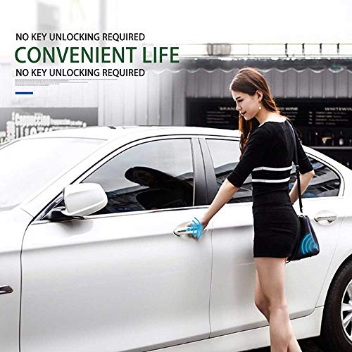 Smartphone PKE Keyless Entry Remote Control Locking/unlock Kit ,3-5M APP Bluetooth Automatic Trunk Opening ,80-100M Smart Key Lgnition Shaking Shock Sensor Car Alarm system
