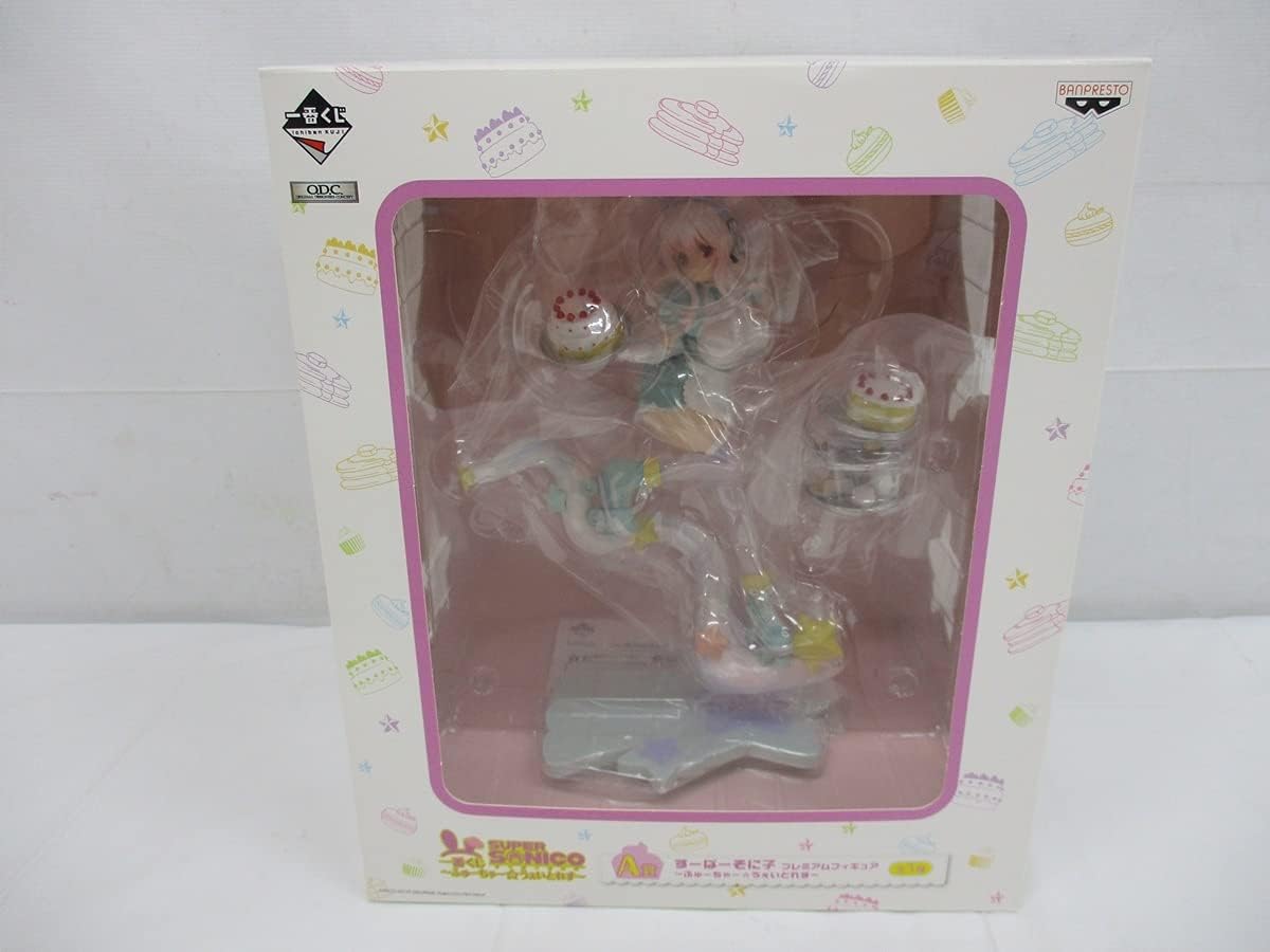 Amazon 一番くじ すーぱーそに子 ふゅーちゃー うぇいとれす A賞 プレミアムフィギュア うさ耳ウェイトレス フィギュア ドール 通販