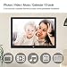 Digital Photo Frame Yuzes 10.1 Inch Electronic Picture Frame for Video Photo & Music 16:9 Wide Screen Wall Mounted Desk Picture Frame with Remote Controlthumb 1