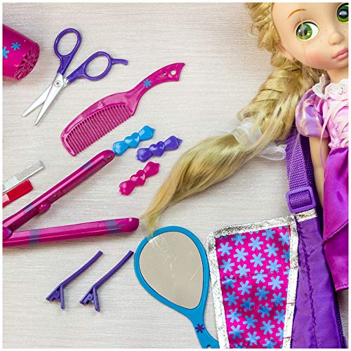 Liberty Imports Little Girls Beauty Hair Salon Toy Kit with Toy