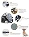 MiNiPet Portable Dog Travel Carrier Cat Cage Soft-Sided Airline Approved Tote Outdoor Shoulder Handbag Pet Bag Grey
