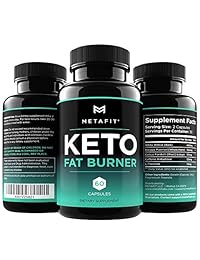 Keto – Quemador de grasa para pérdida de peso – 60 Keto Cápsulas de quemado – Mejorar el metabolismo...