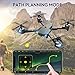 Drone with Camera - RC Drones for Beginners, WiFi FPV Drone w/ 720P HD Camera/Voice & APP Control/Trajectory Flight/Altitude Hold/Gravity Sensor, VR Game, Drone with Camera for Adults & Kids