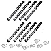Push Rod Tubes, Nylon Spring Loaded, 8 Pieces, Compatible with Dune Buggy