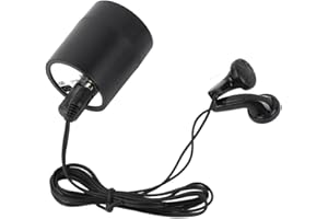 Brrnoo Sound Amplifier, Wall Microphone High Strength Voice Listen Detector Audio Ear Listening Device for Pipe Water Oil Lea