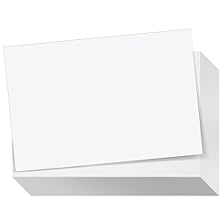 Sustainable Greetings Card Stock Paper Sheets - 4 x