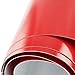 12''x10ft Glossy Red Permanent Adhesive-Backed Vinyl for Craft Cutters, Punches and Vinyl Sign Cutters