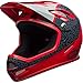 BELL Sanction Adult Full Face Bike Helmet - Gloss Hibiscus/Smoke Reparation (Discontinued), Medium (55-57 cm)