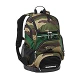 Speedo Medium Teamster Backpack, Camo/Forrest Green, 25-Liter