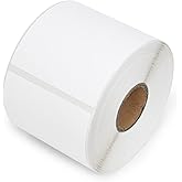 ESSENTIAL 2.25"x 4" White Direct Thermal Barcode Labels, Shipping Labels, Compatible with Zebra & Rollo Label Printer, 350 Labels of Roll (1 Roll)