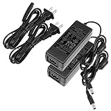 LE Power Adapter, UL Listed, 3A, 120V AC to 12V DC Transformer, 36W Power Supply, US Plug Power Converter for LED Strip Light and More, Pack of 2