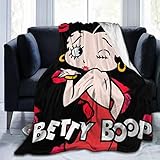 GIPHOJO Soft Be-tty B-OOP Plush Throws Blanket
