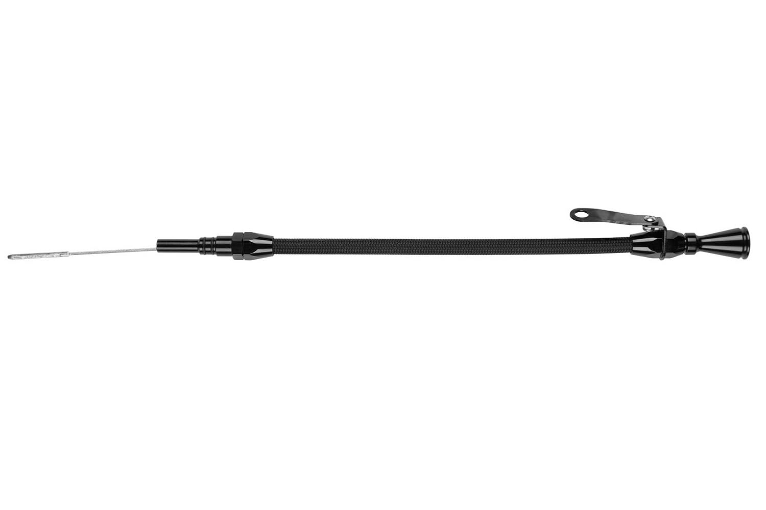 Lokar XED5013 Black Stainless Steel Housing Oil Pan Dipstick with