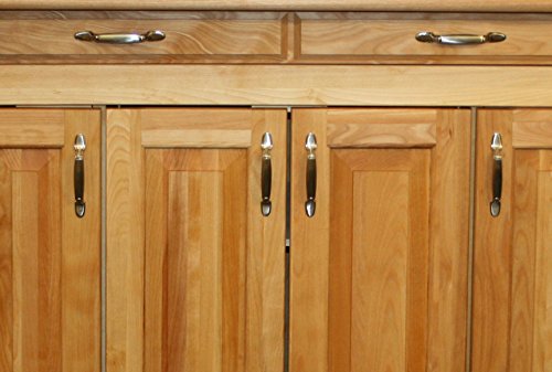Catskill Craftsmen Butcher Block Island with Raised Panel Doors