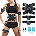 ABS Stimulator, Muscle Toner - Abs Stimulating Belt - Training Device for Muscles- Wireless Portable to-Go Gym Device- Muscle Sculpting at Home- Fitness Equipment for at-Home Workouts