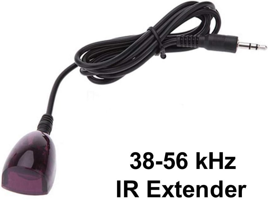 Inteset 3856 kHz Wideband Infrared (IR) Receiver Extender Cable for