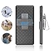 Galaxy Note 8 Case, TILL [Thin Design] Holster Locking Belt Swivel Clip Non-Slip Texture Hard Shell [Built-in Kickstand] Combo Case Defender Cover for Samsung Galaxy Note 8 All Carriers [Black]