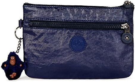 Kipling Women's Ness Embossed Small Pouch One Size Lacquer Indigo