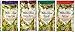 Walden Farms Calorie Free Dressings 4-Flavor Variety: Two 1 oz Packets Each of Honey Dijon, Ranch, Italian, and Creamy Bacon in a BlackTie Box (8 Items Total)