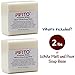 Pifito White Melt and Pour Soap Base (2 lb) │ Premium 100% Natural Glycerin Soap Base │ Luxurious Soap Making Supplies