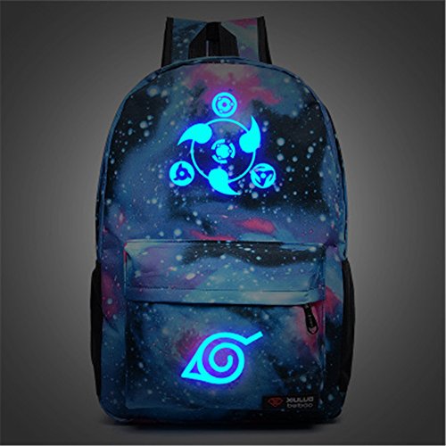 Siawasey Anime Naruto Cosplay Luminous Bookbag Backpack School Bag(16 Styles)