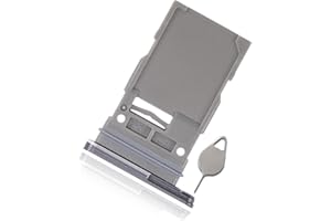 Best Shopper - Replacement Single Sim Card Tray Compatible with Samsung Galaxy S21 FE 5G (Black)