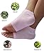 AYAOQIANG Gel Heel Socks Open Toe Socks for Dry Hard Cracked Skin Moisturizing Day Night Care Skin,Gel to Heal Dry Cracked Heels -2 Pair(Pink and Green)