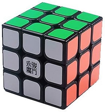 YJ Sulong Black Base Speed Cube