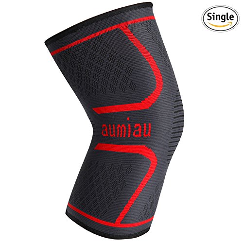Knee Brace, Compression Knee Sleeve Support for Running, Biking, Jogging, Sports, Basketball,Joint Pain Relief, Meniscus Tear, ACL, Arthritis and Injury Recovery