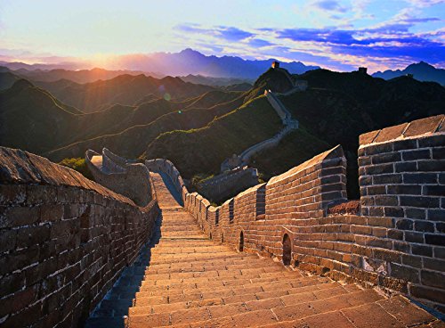 Adult Jigsaw Puzzle The Great Wall of China 500-Pieces Wooden