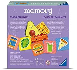 Ravensburger 20357 4 Foodie Favorites Memory Game