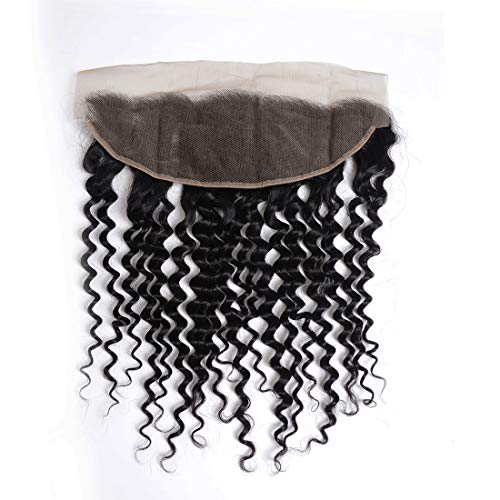 Deep-Wave-Lace-Frontal-13x4-Free-Part-10-inch-100-Unprocessed-Virgin-Brazilian-Deep-Curly-Human-Hair-Lace-Frontal-Natural-Black