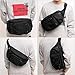 NZII Sports Fanny Pack for Men Women, Outdoor Waist Pack Bag with 6 Zipper Pockets, Super Capacity Bum Bag with Adjustable Belt for Traveling Hiking Cycling Workout Casual