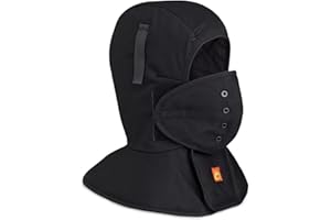 Pioneer FR Winter Long Neck Hard Hat Liner, Heavy-Duty, Detachable Mounthpiece, Fit All