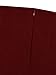 Persun Women Burgundy High Waist Pencil Skirt