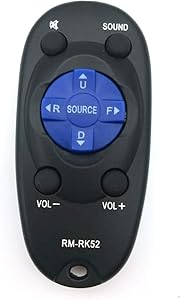 Calvas FOR JVC REMOTE RM-RK52 CAR AUDIO STEREO REMOTE CONTROL KD-R885BTS KD-A735BT KD-R660