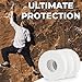 Nextrino Athletic Finger Tape - 3 Rolls, Latex-Free, Sweat-Resistant for Sports - White