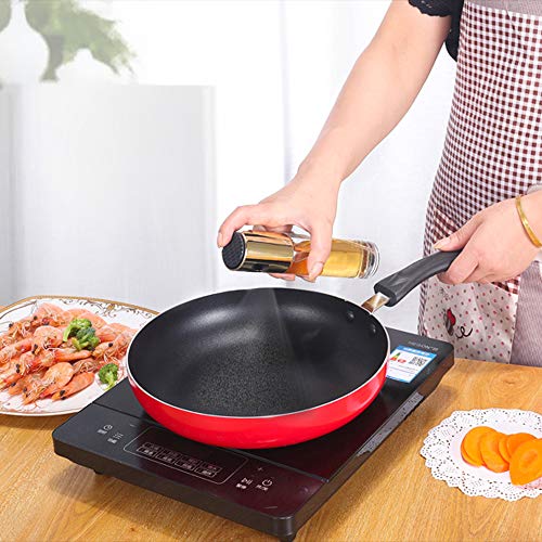 Cdycam Olive Oil Sprayer Misters Bottle, 100ml Food-grade Glass Oil Vinegar Soy Sauce Dispenser Pump Sprayer for BBQ, Grilling, Kitchen, Cooking, Salad, Bread Baking, Frying, Pack of 2 - Thumbnail 5