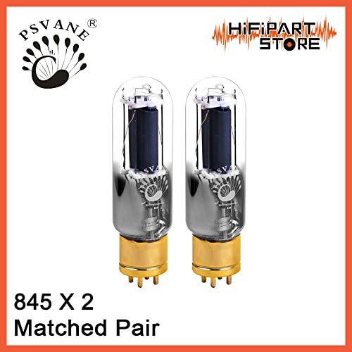 2pcs PSVANE HiFi 845(Golden Base) Vaccum Tube Matched Pair