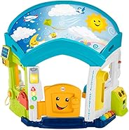 Fisher-Price Laugh & Learn Smart Learning Home, Interactive Infant Playhouse – Bilingual Edi