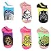 Star Wars Girls Teen Adult Womens 6 pack Socks (6-8 Girls (Shoe: 10.5-4), Galaxy Neon Heather)