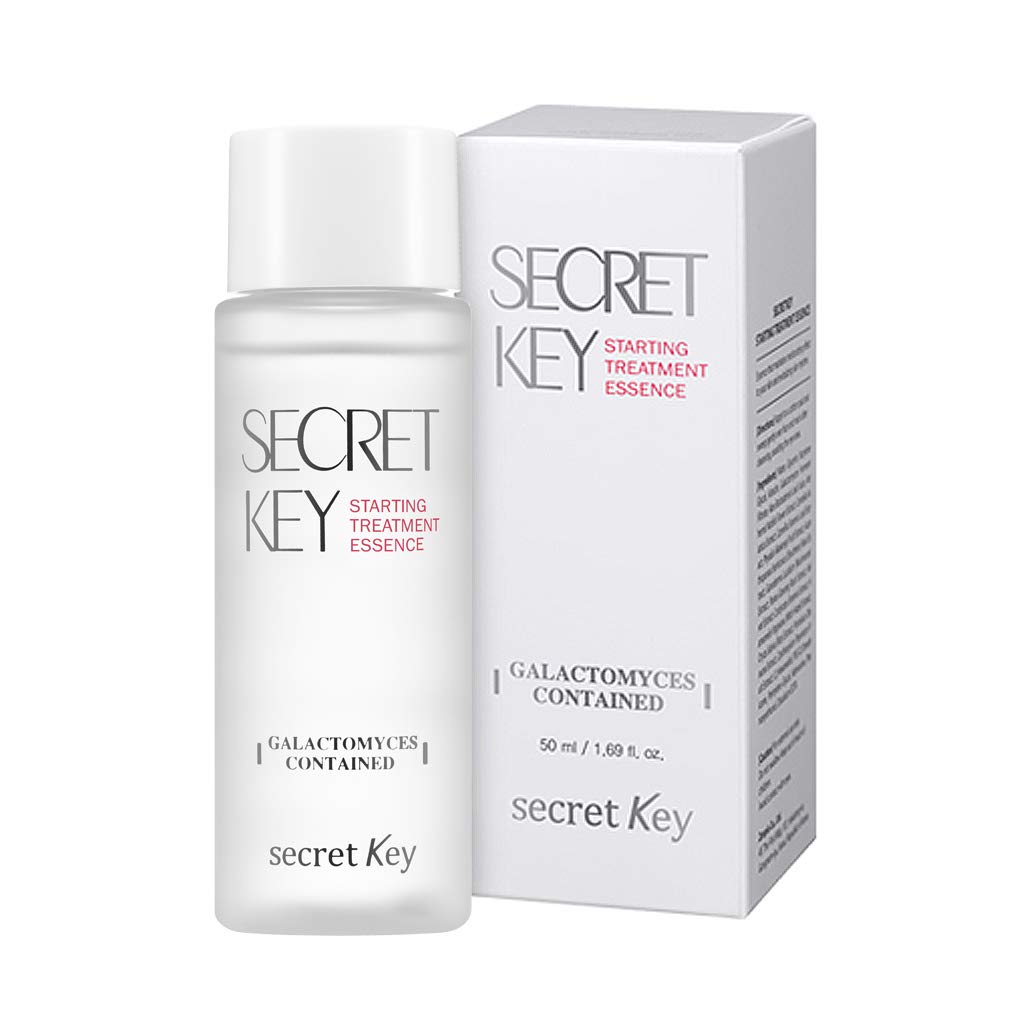 SECRET KEY Starting Treatment Essence 1.69 fl.oz. (50ml) - Galactomyces Contained Antioxidant Moisturizing Boosting First Skin Care Step Essece, Nourushing and Anti-Aging Care with Enzyme