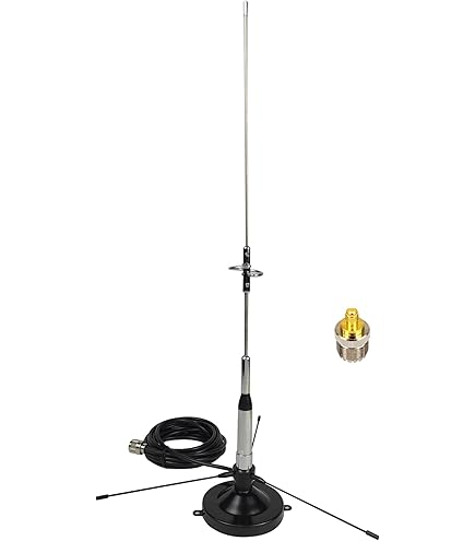 Amazon.com: UHF VHF Dual Band 136-174MHz 400-470MHz Magnetic Base