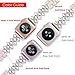 Secbolt Jewelry Bands Compatible with Apple Watch Band 38mm 40mm iwatch SE Series 6 5 4 3 2 1, Bling Stainless Steel Replacement Wristband, Rose Gold