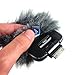 Micover Slipover-Mini Windscreen for TASCAM iM2X, iM2 and Blue Mikey iPhone Microphones