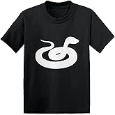 Snake Silhouette - Pet Reptile Animal Infant/Toddler Cotton Jersey T-Shirt