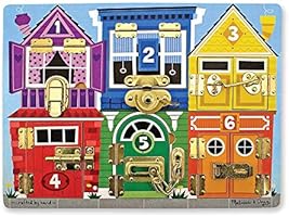Melissa & Doug Latches Wooden Activity Board