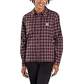 Carhartt Women's 105574 Women's Rugged Flex® Loose Fit Midweight Flanne