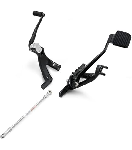 ハーレーダビットソン四点セット Amazon.com: Extended forward control foot pegs black for