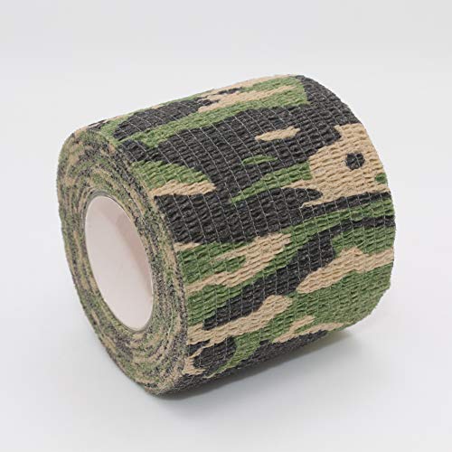 Leen4You Bandage Cohesive Non Woven Bandage Adhesive Bandage Medical Bandage, Sports Bandage, Dog Horse Pet Vet Animal Wound Cohesive Bandage Wrap Leg Support (W:5cm/2 inch,L:4.5m, Pattern Mix)-Pack o